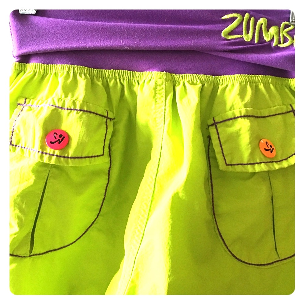 Lime Green Zumba Cargo Pants!